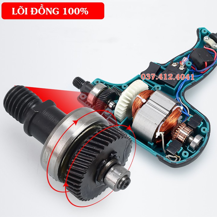 Máy đánh bóng ô tô GV6010 - Máy đánh bóng ô tô, xe máy Mini - Hàng mới