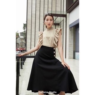 Chân váy midi thanh lịch dành cho nữ Caffeine Studio