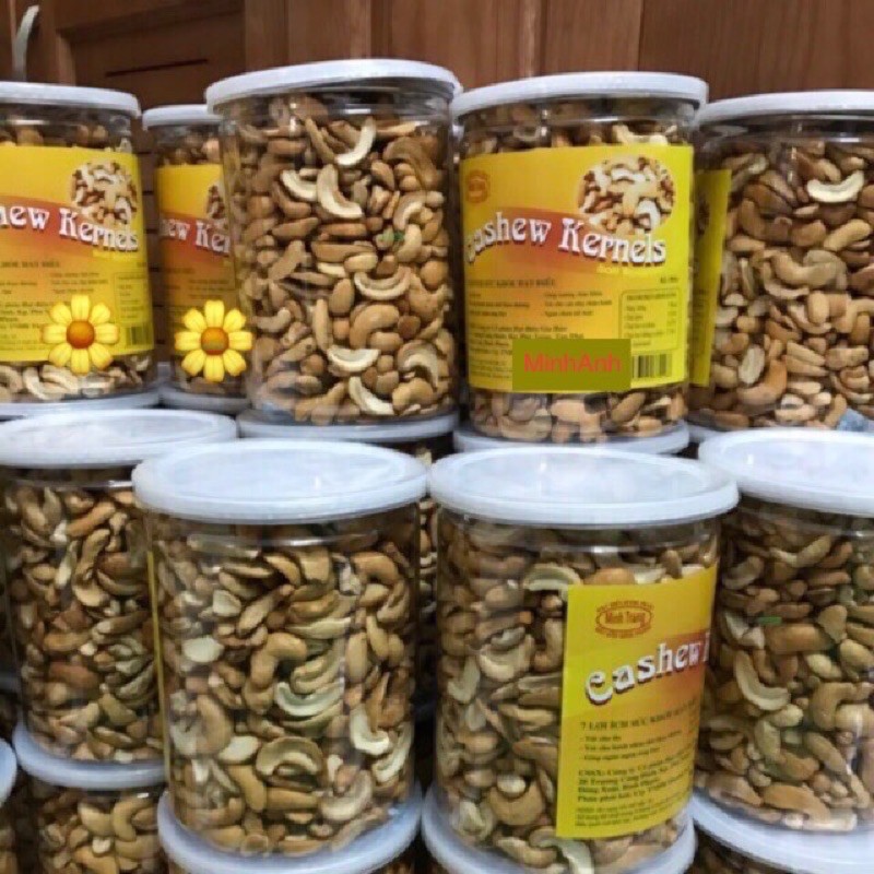 [RANG KHÔNG MUỐI] Hạt điều vỡ đôi tách vỏ rang chín 500g | BigBuy360 - bigbuy360.vn