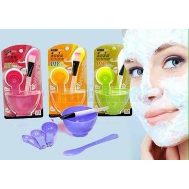 BỘ CHÉN TRỘN ĐẮP MẶT NẠ TIỆN DỤNG 6 MÓN