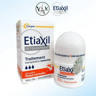 Khử mùi etiaxil ngăn ngừa mồ hôi dành cho da thường không ướt dính áo hay gây ố vàng 15ml -  lăn đỏ