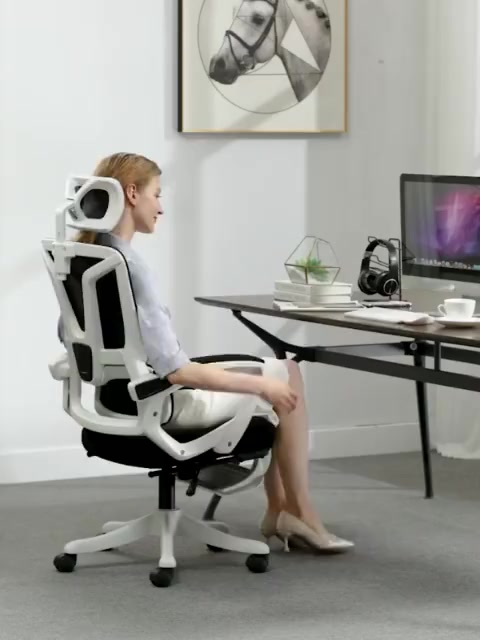 Ghế Công Thái Học, Ghế Xoay Văn Phòng  CTH-26 Anzani Có Tựa Cổ - Gác Chân Ngả Lưng Tiện Ích | BigBuy360 - bigbuy360.vn