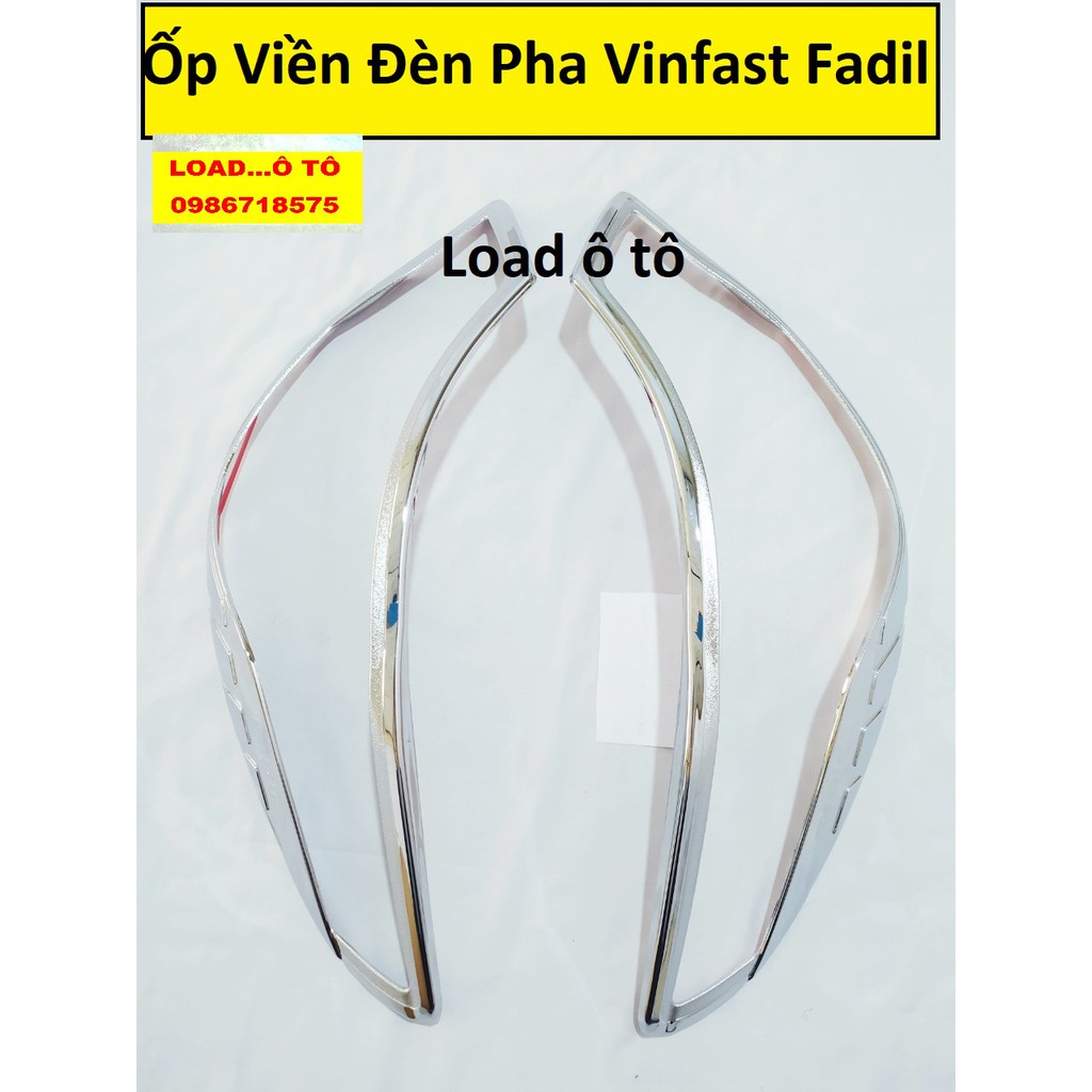 Bộ Ốp Đèn Pha Và Hậu Xe Vinfast Fadil 2022-2019 Mạ Crom Cao Cấp