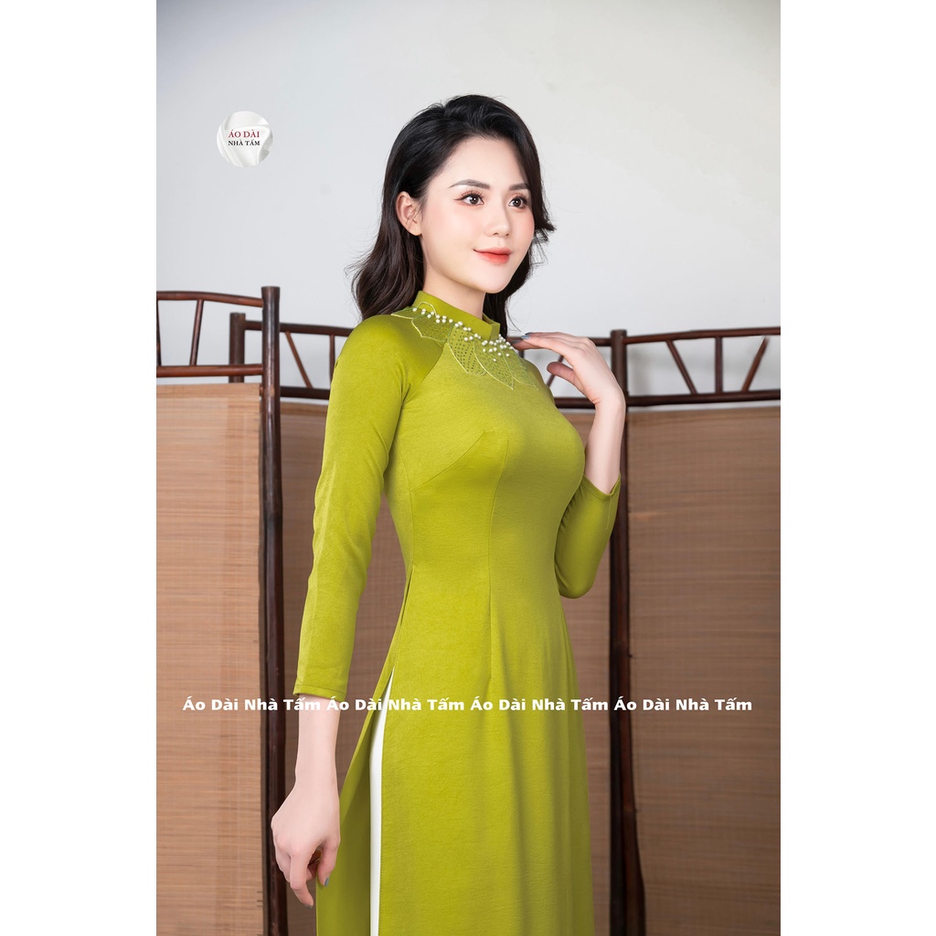 ÁO DÀI THÊU, ÁO DÀI NHÀ TẤM H80