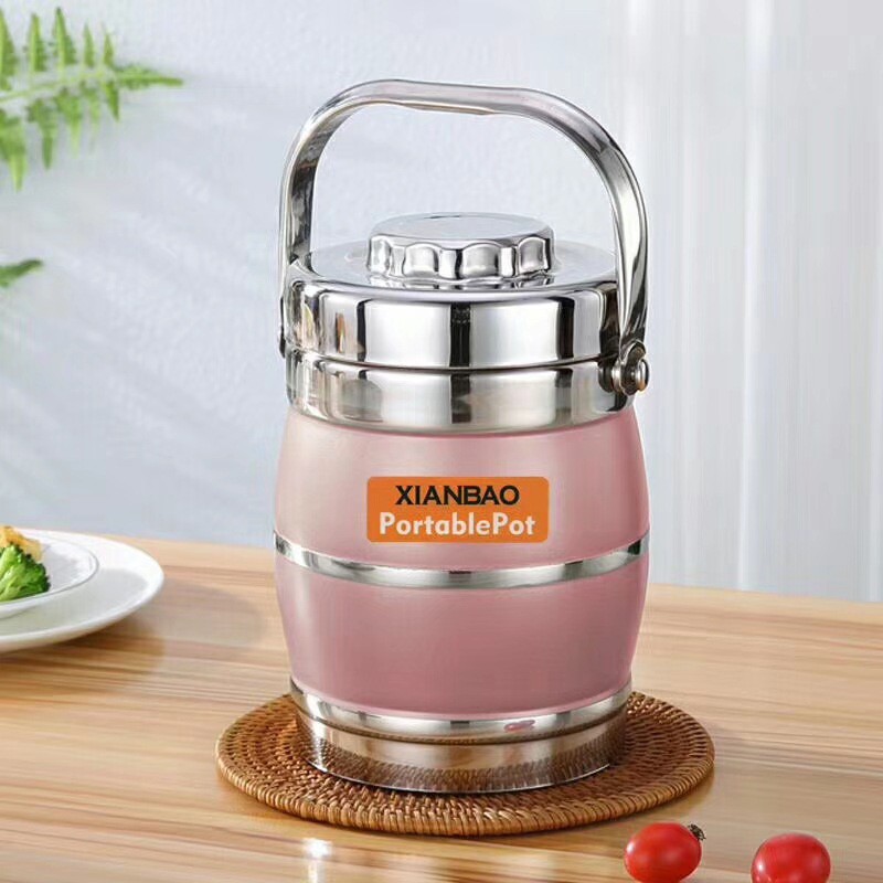 Cặp lồng Inox 304 1,6L XIANBAO Chính Hãng- cặp lồng giữ nhiệt siêu bền | BigBuy360 - bigbuy360.vn