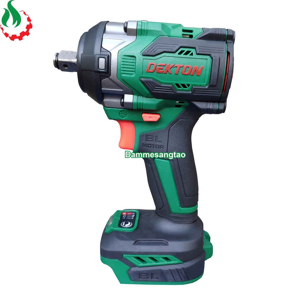 Máy siết bulong dùng pin 18V Dekton M21-IW520NCP 520Nm