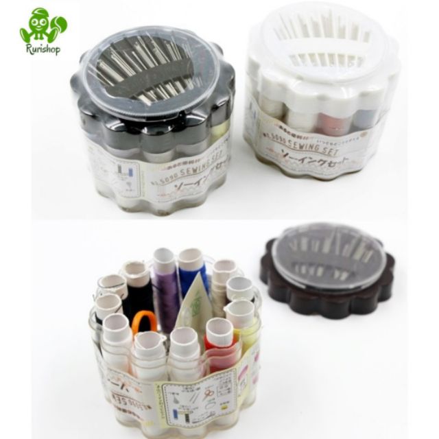 Hộp đựng kim chỉ Mitsuki Nhật Bản (dụng cụ may vá tiện ích)