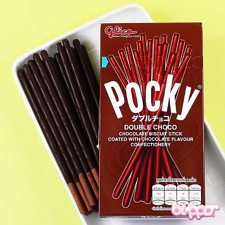 [Q.3[ QUẬN 3 [HỎA TỐC] BÁNH POCKY BÁNH QUE POKY Vị DOUBLE CHOCO