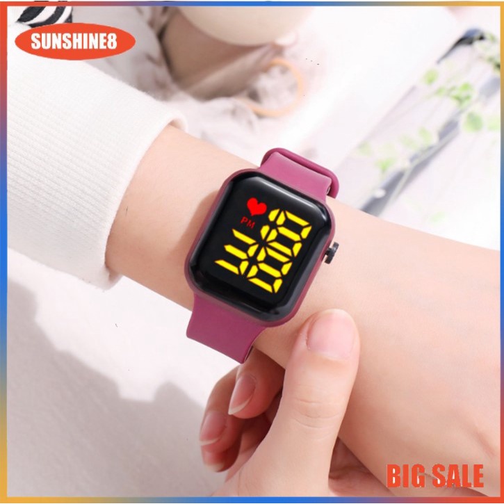 🎯Đồng hồ thông minh 🎯màn hình cảm ứng chống nước có đèn LED cho trẻ em