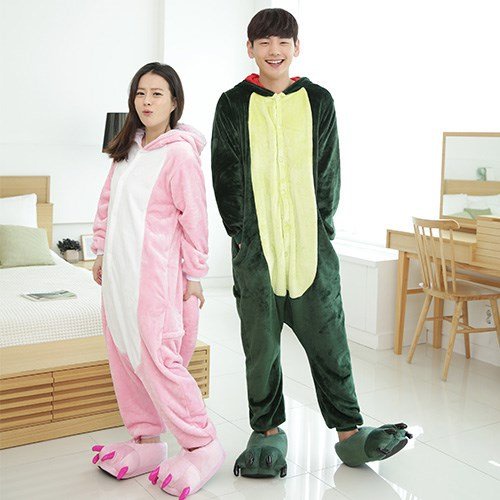 [Hàng Hot ] Bộ Đồ Thú Bộ Khủng Long Xanh Liền Thân Cho Nam Và Nữ Chất Nhung Bông Mềm Mịn - Hipsstore | BigBuy360 - bigbuy360.vn