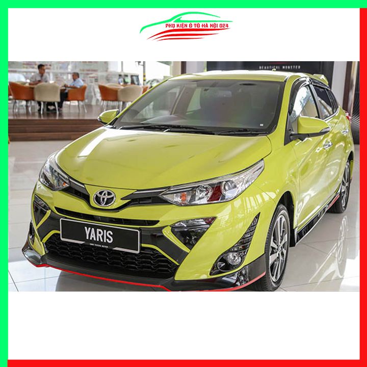 Vè che mưa cho xe ô tô Yaris 2019-2022 vè đen bảo vệ trang trí xe