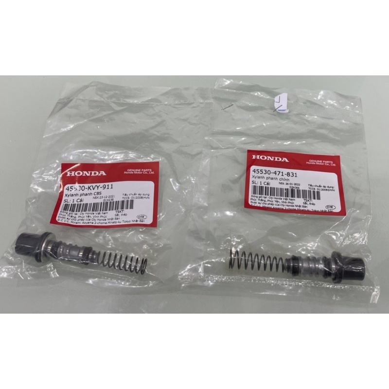 Xy lanh phanh CBS Ab 110,125 + Lead 110 + Clirk + FU + W RS + @ + SH + vision +Sh mode