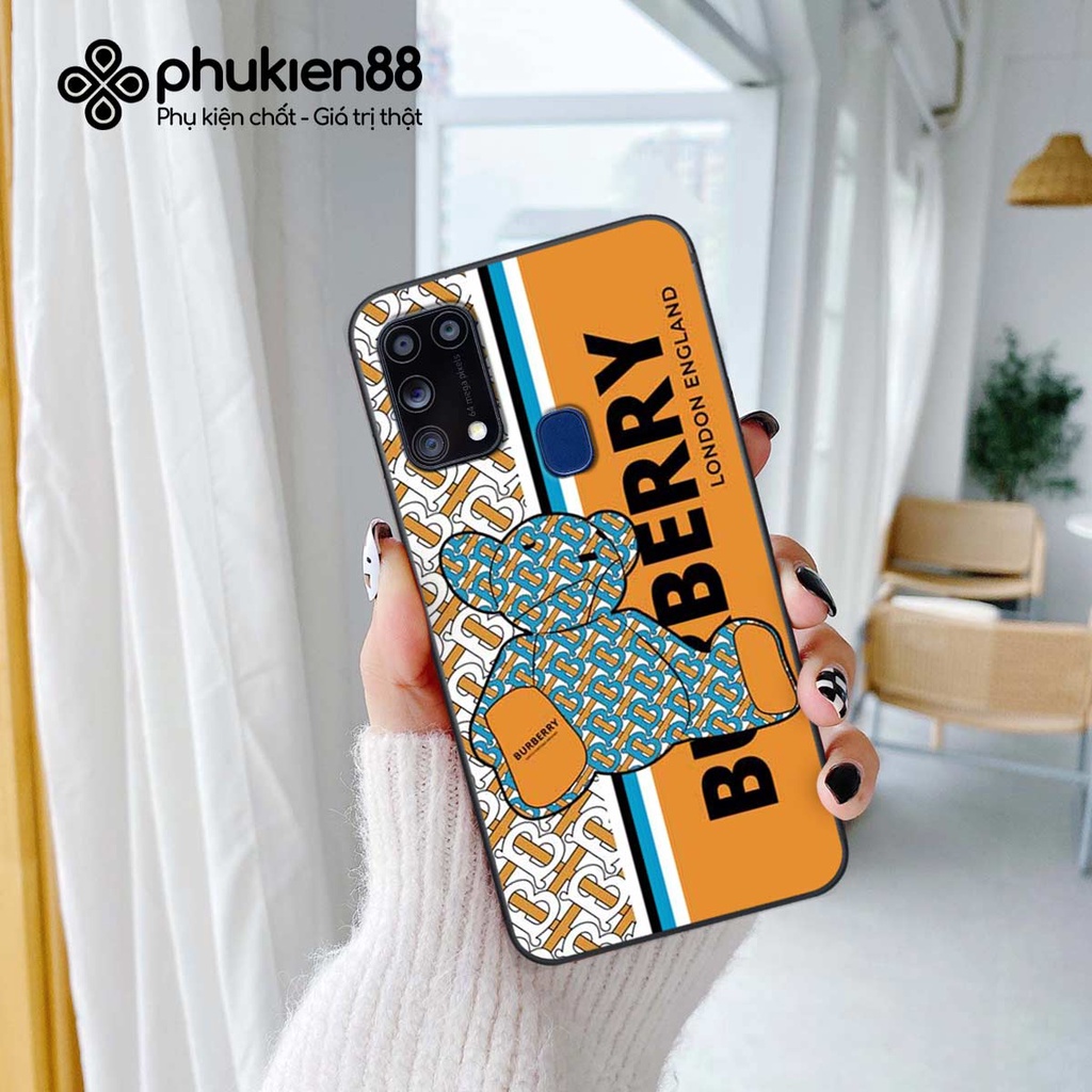 Ốp lưng điện thoại Samsung M31 fendy, búp bơ rì, kaws thời trang, vỏ ốp thời trang rẻ đẹp
