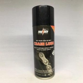 Bộ combo 5 chai xịt sên thunder chain lube 400ml