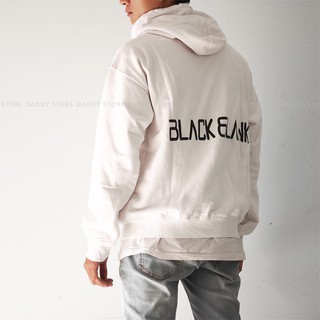 HOODIE TRẮNG BLACK BLANK NỈ
