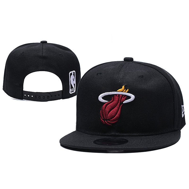 Mũ lưỡi trai bóng chày Miami NBA phong cách hip hop hợp thời trang cho nam và nữ m4XX