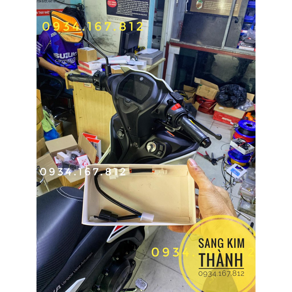 Bộ mạch Bật Đèn Pha Vẫn Có Đèn Cos Xe Ex 155 Đời Mới