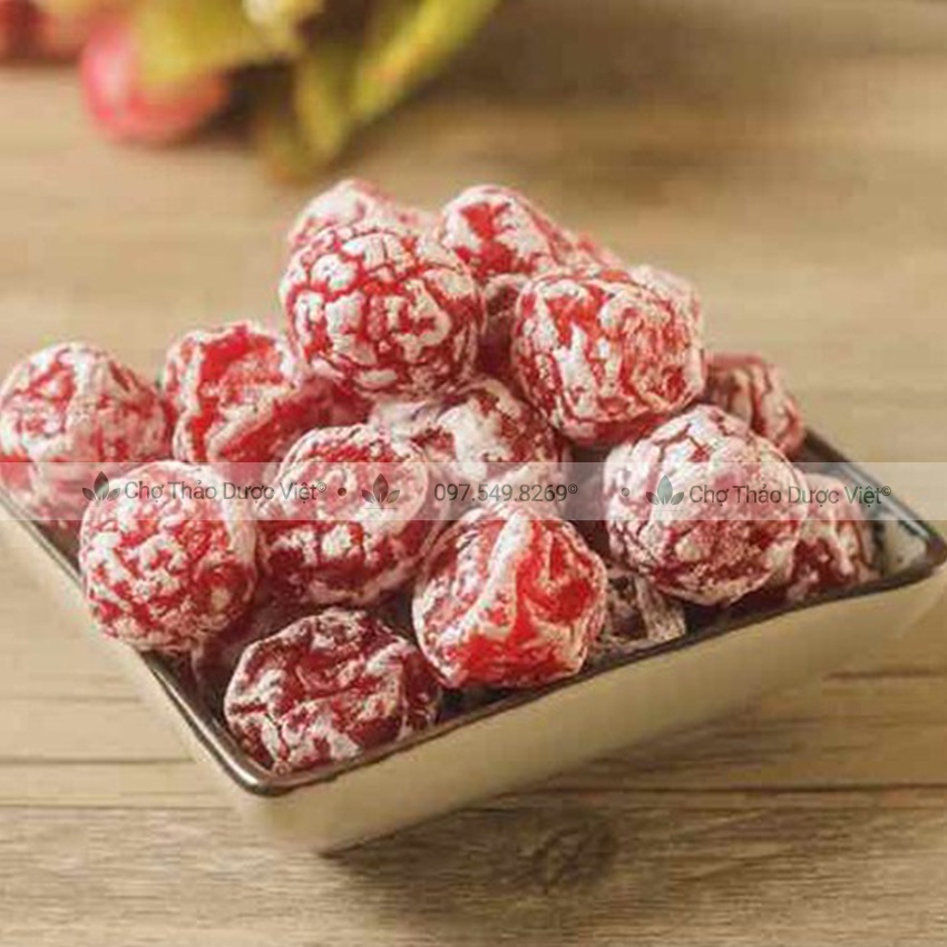 Ô mai mận cơm đỏ 100g - Chợ Thảo Dược Việt