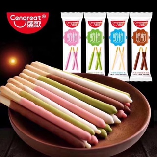 1 thùng 2.5kg bánh quy que bọc socola/sữa/dâu/cốm