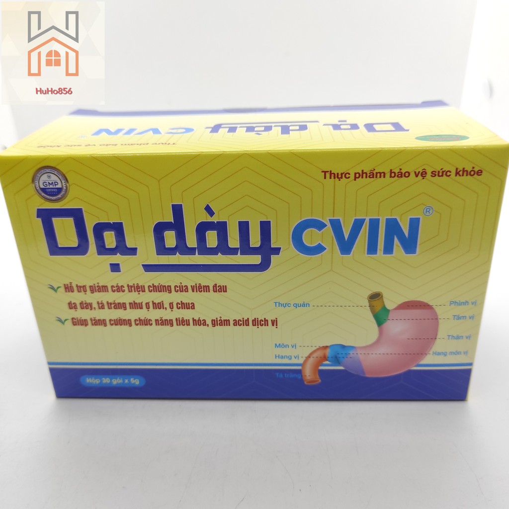 Dạ Dày CVIN - Hỗ Trợ Tăng Cường Chức Năng Tiêu Hóa, Giảm Acid Dịch Vị, Giảm Các Triệu Chứng Của Viêm Đau Dạ Dày Tá Tràng