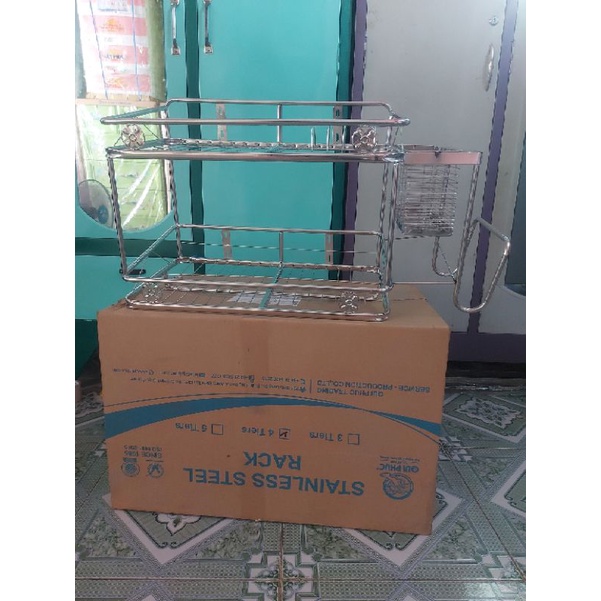 Kệ chén treo 💯 Inox đa năng 201