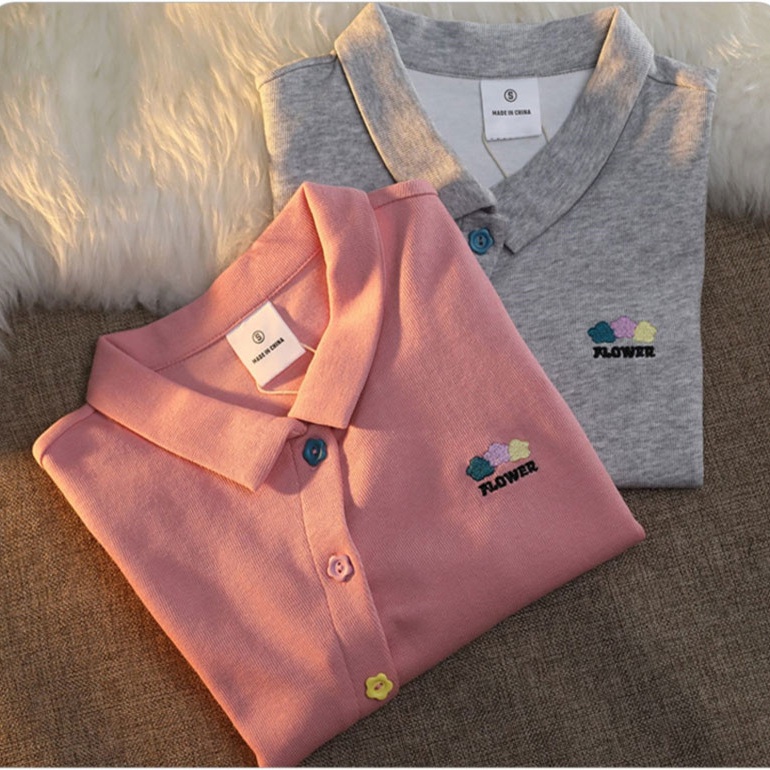 Áo kiểu SUXI ngắn tay dáng rộng đơn giản thời trang mùa hè dành cho nữ