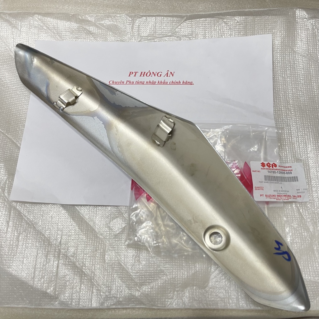 Ốp pô  Raider Fi, Satria Fi nhập khẩu chính hãng Suzuki Indonesia - PT HỒNG ÂN