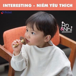 BÀN CHẢI RICHELL 3 BƯỚC CHO BÉ YÊU