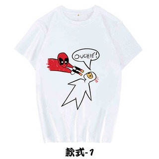 Áo thun Tay Lửng In hình Deadpool Mới Nhất