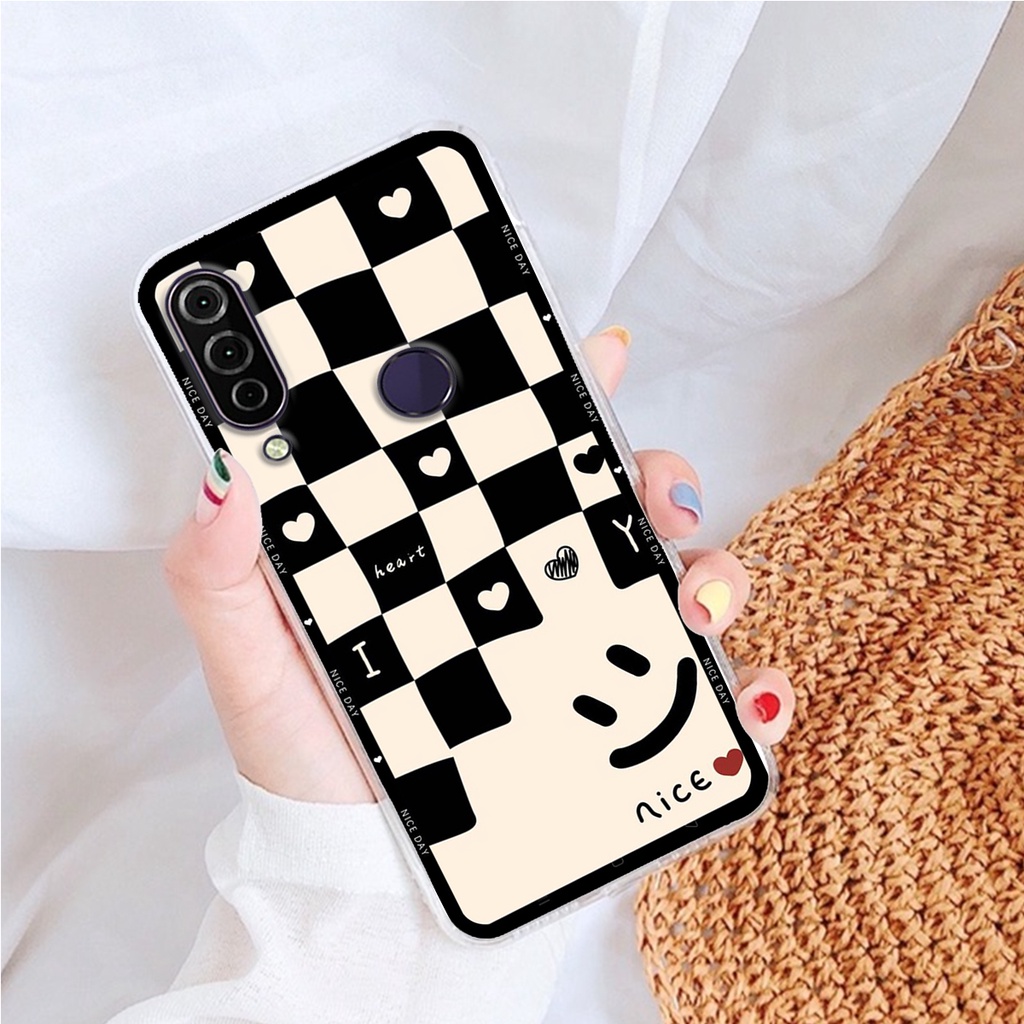Ốp Lưng VSMART JOY 1 - JOY 1 PLUS - JOY 2 PLUS - JOY 3 ,  In Hình &quot;Black Haeart&quot; Phong Cách Đẹp.