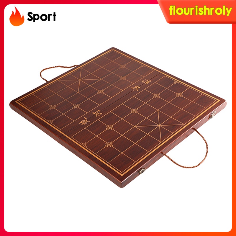 Bộ Bàn Cờ Tướng Bằng Gỗ Truyền Thống Xiangqi Không Có Mảnh Giáo Dục Bổ Ích Cho Bé