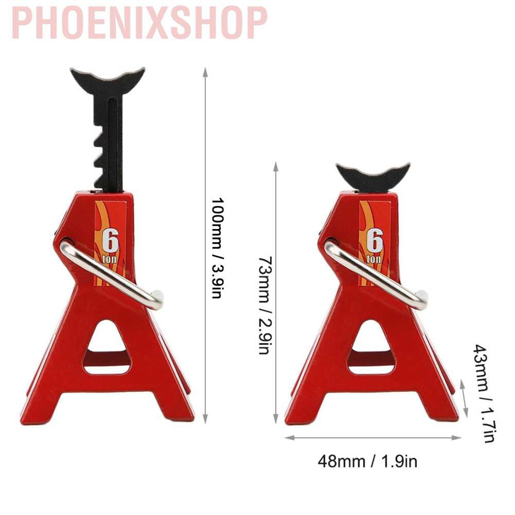 Set 2 Giá Đỡ 6t Hỗ Trợ Sửa Chữa Xe Mô Hình Điều Khiển 1 / 10 Rc