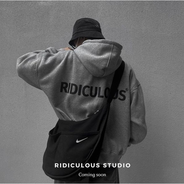 Áo Hoodie Xám Ridiculous Silicone, 100% Nỉ Cotton | BigBuy360 - bigbuy360.vn