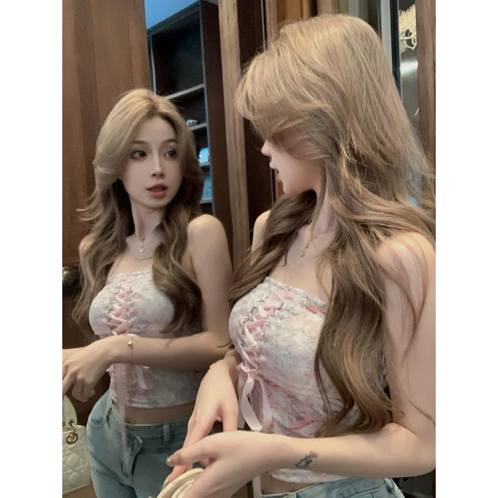 Áo Lót Dây In Họa Tiết Xinh Xắn Dành Cho Nữ