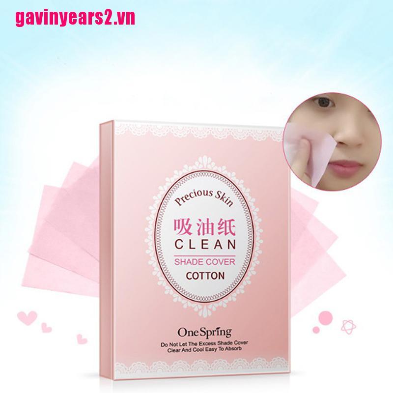 Túi 100 Giấy Thấm Dầu Làm Sạch Da Mặt Gav2 | BigBuy360 - bigbuy360.vn