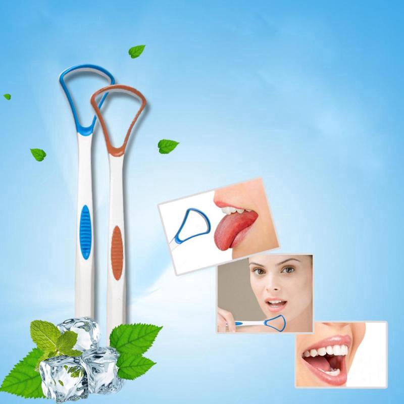 1 Dụng Cụ Cạo Lưỡi Vệ Sinh Chăm Sóc Răng Miệng Bằng Silicone Giữ Hơi Thở Tươi Mới
