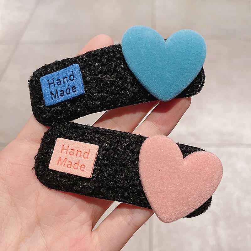 Kẹp tóc thiết kế hình trái tim mới