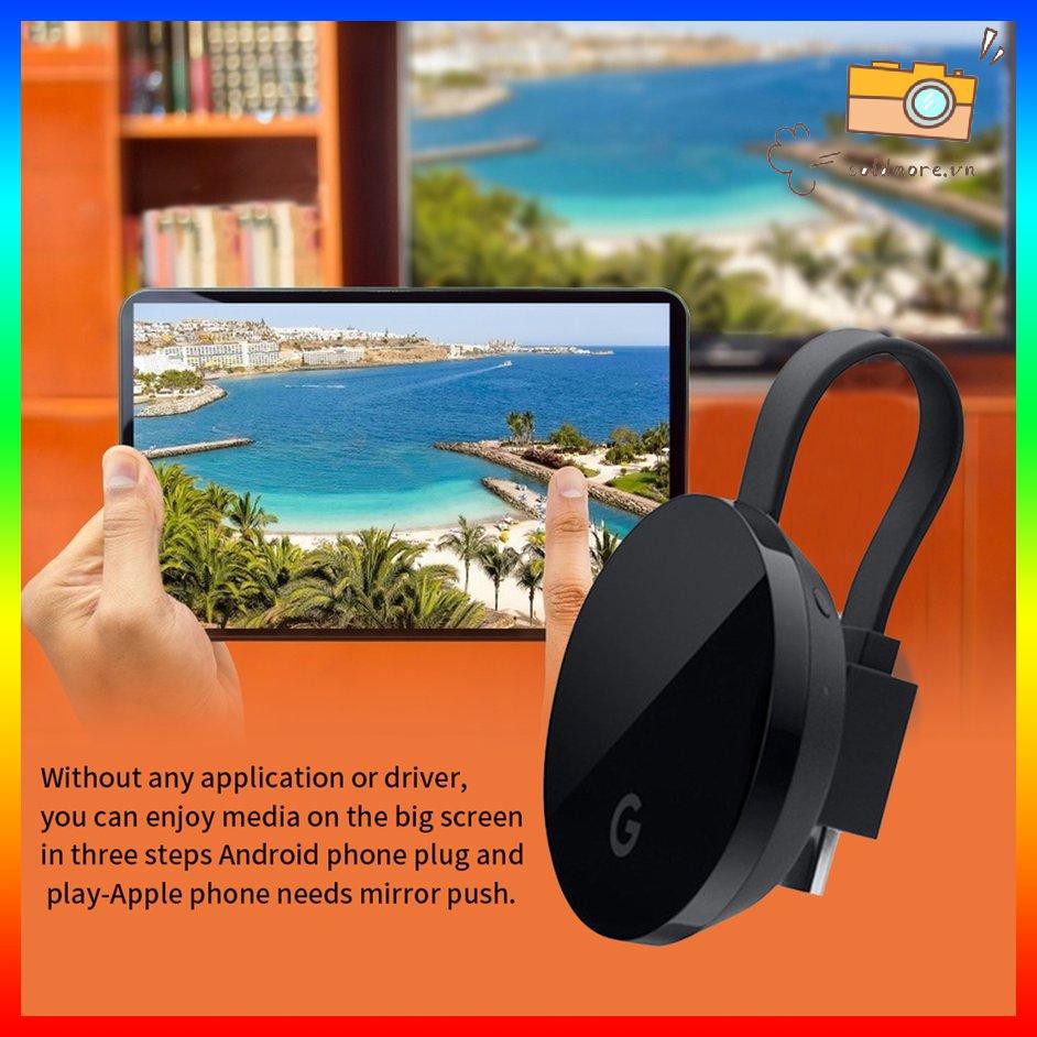 Thiết Bị Chiếu Đa Phương Tiện Thông Minh Google Chromecast (3Rd)