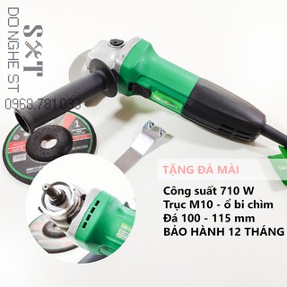 Máy cắt sắt cầm tay NEWBEAT AG100A - BH 12 tháng