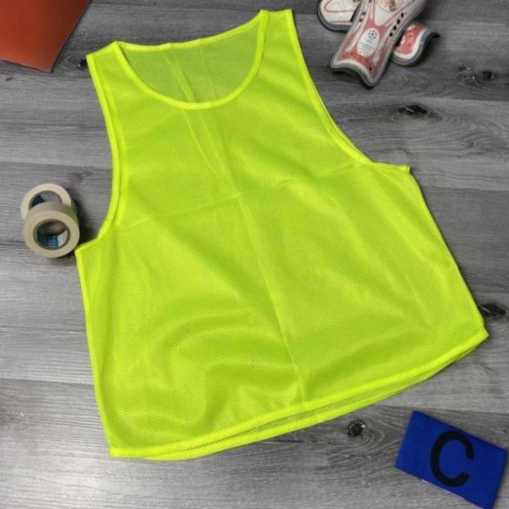 Áo tập bóng đá, áo bib, áo training, áo tập huấn, áo chia đội, áo lưới nhiều màu sắc, Áo lưới Free size, team building.