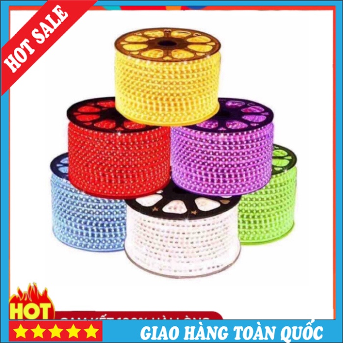 Dây Led Đôi Siêu Sáng 2835 - Hắt Trần Treo Quấn Cây Trang Trí Ngoài Trời Sân Vườn Quán Cà phê