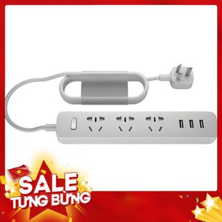 Ổ cắm Mi Power Strip tích hợp cổng sạc USB và ổ cắm điện