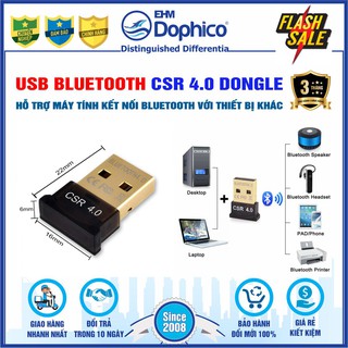 USB Bluetooth Dongle CSR4.0 – Chính Hãng – Thiết bị kết nối Bluetooth giữa máy tính và các thiết bị khác