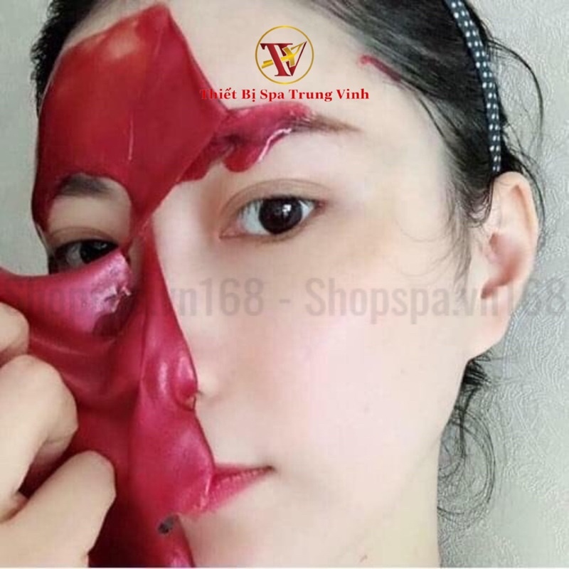 [ Độc Quyền - Có Video ] Mặt nạ Collagen Bột Hoa Hồng Đỏ
