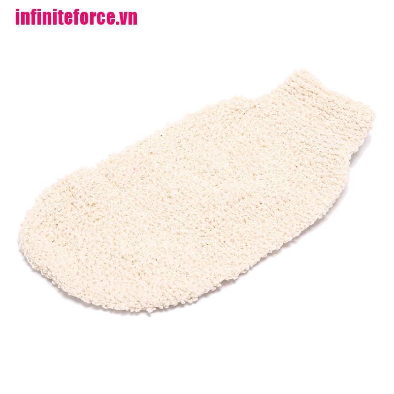 [Hàng mới về] Cặp găng tay tắm tẩy tế bào chết tiện dụng