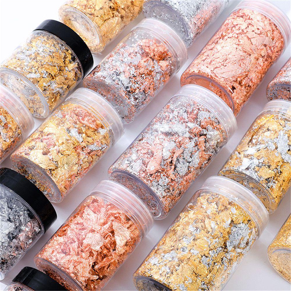 Giải Trí 3g / 5g / 10g|Khuôn Silicone Mạ Vàng Dùng Làm Trang Sức|Phụ Kiện Trang Trí Bằng Nhựa Resin Độc Đáo
