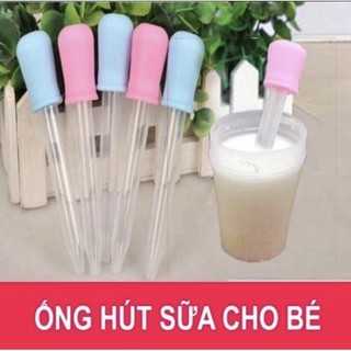 Ống Bón Sữa Dolphin Cho Bé, Dụng Cụ Bón Sữa Silicone Mềm Giúp Bé Uống Dễ Dàng