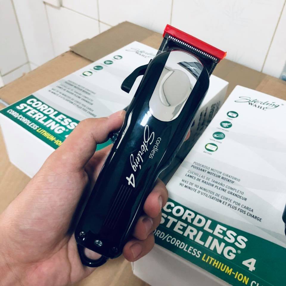 Tông Đơ Wahl Sterling 4 Cordless - Tông Đơ Cắt Tóc USA - Hàng Chính Hãng - Nội Địa Mỹ - Bảo Hành 1 Năm