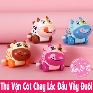 Đồ Chơi Thú Vặn Cót Chạy Lắc Đầu Vẫy Đuôi Siêu Đáng Yêu
