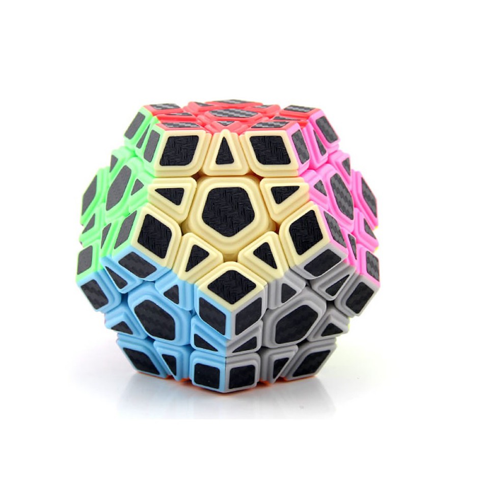 Rubik Moyu carbon megaminx 12 Mặt khối lập phương - rubik đồ chơi phát triển siêu trí tuệ